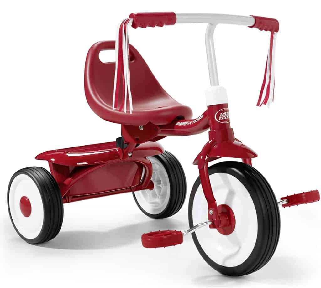 Radio flyer fold to go tricycle