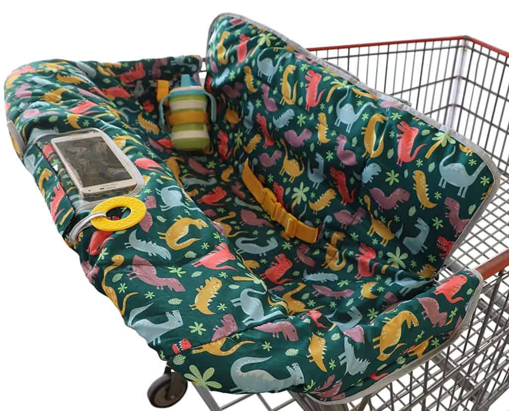Suessie 2-in-1 baby shopping cart cover