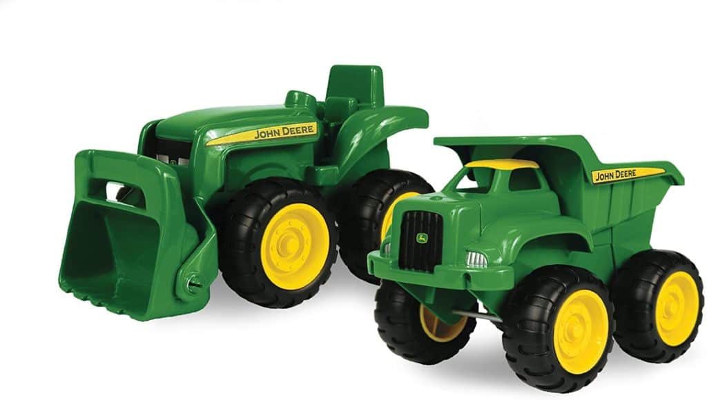 TOMY John Deere sandbox vehicle