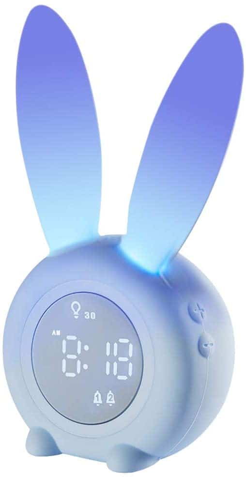 Anmones Bunny Kids Alarm Clock
