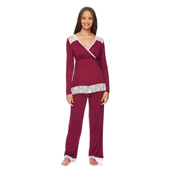 Best Cold-Weather Nursing Pajamas Lamaze Pajama Pants Set