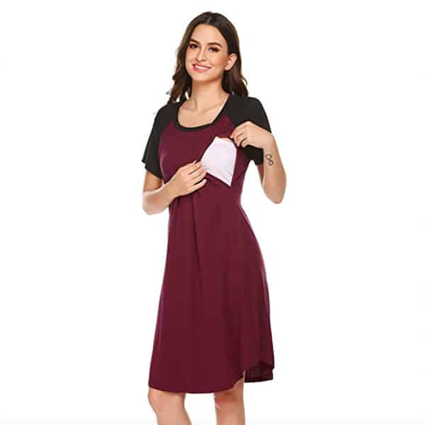 Best Warm-Weather Nursing Pajamas Ekouaer Nursing Nightgown