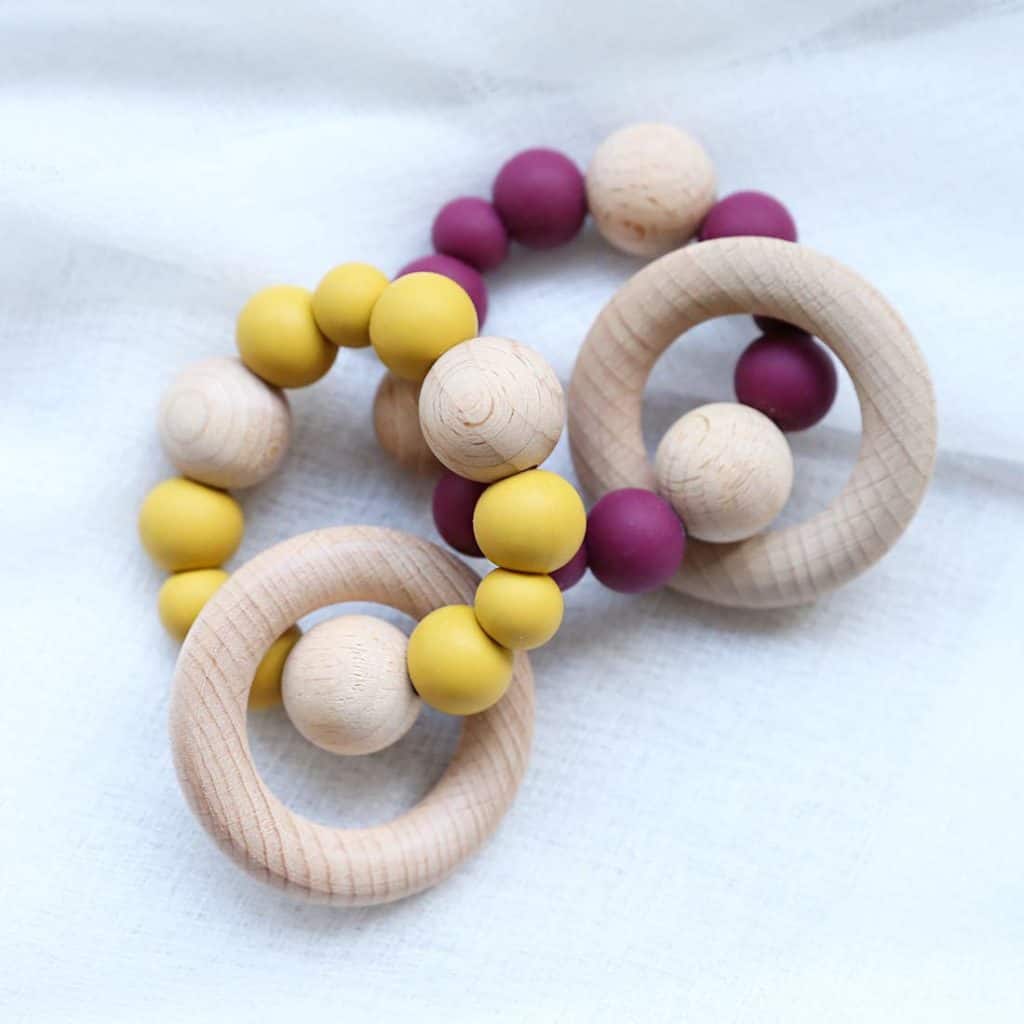 Best Wooden Teether Wooden Teething Bracelet