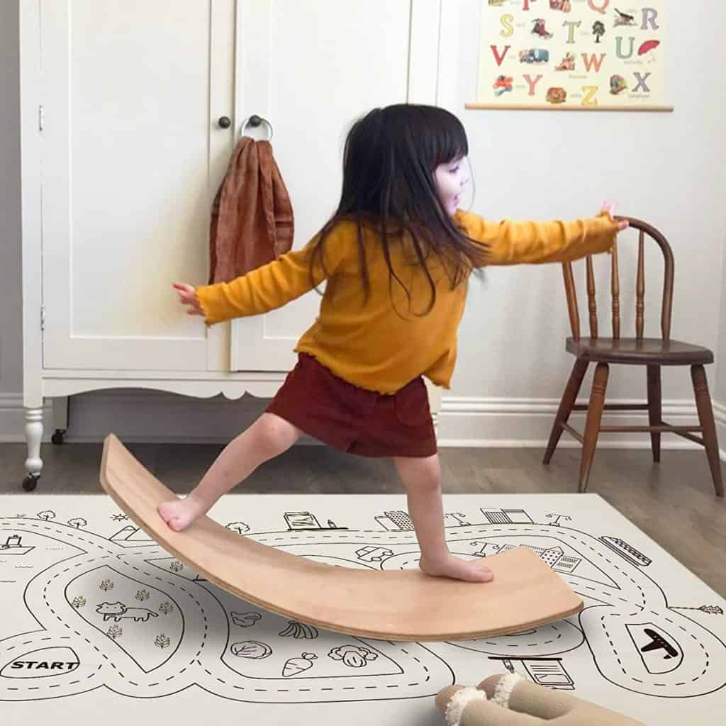 Best Wooden Wobbel Board Little Dove Balance Board Wobbel