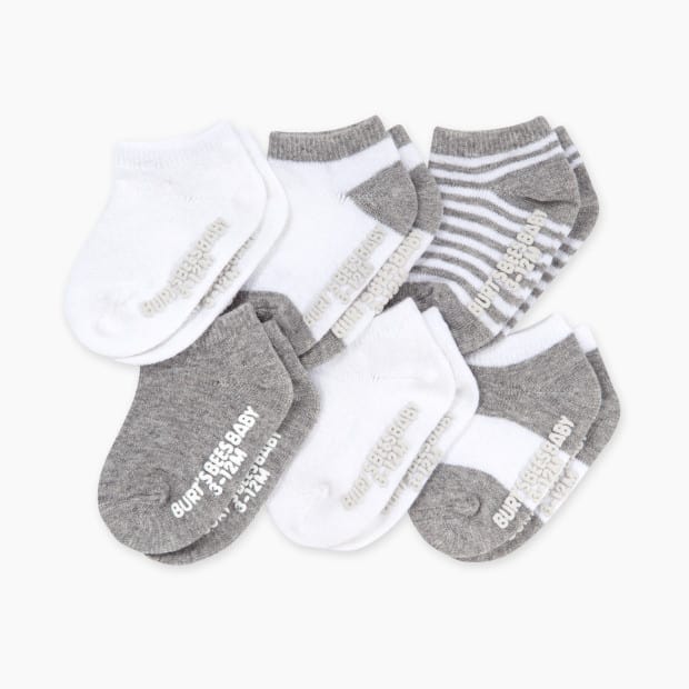 Burts Bees Baby Ankle Socks 6 Pack Parenthoodbliss