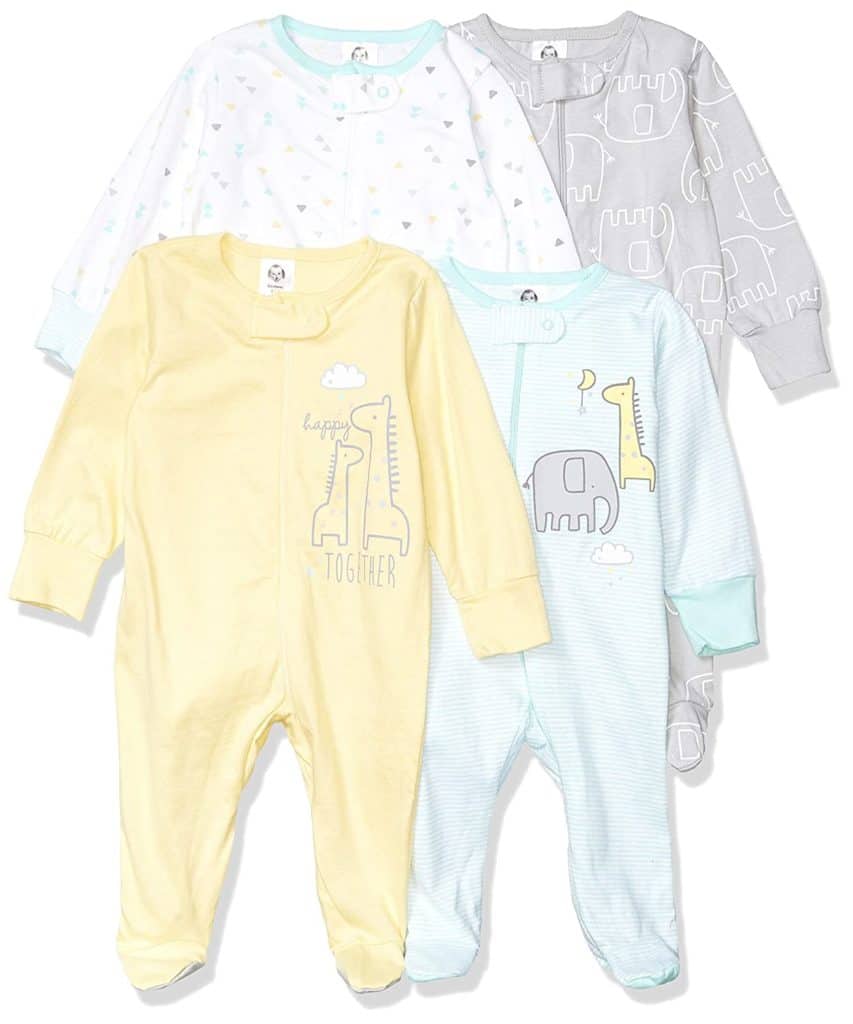 Gerber Baby Girls 4 Piece Pajama Set Parenthoodbliss