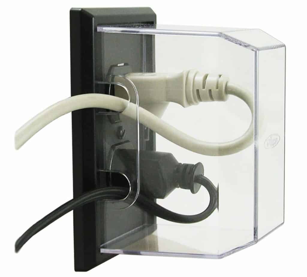 LectraLock Duplex Style Outlet Cover