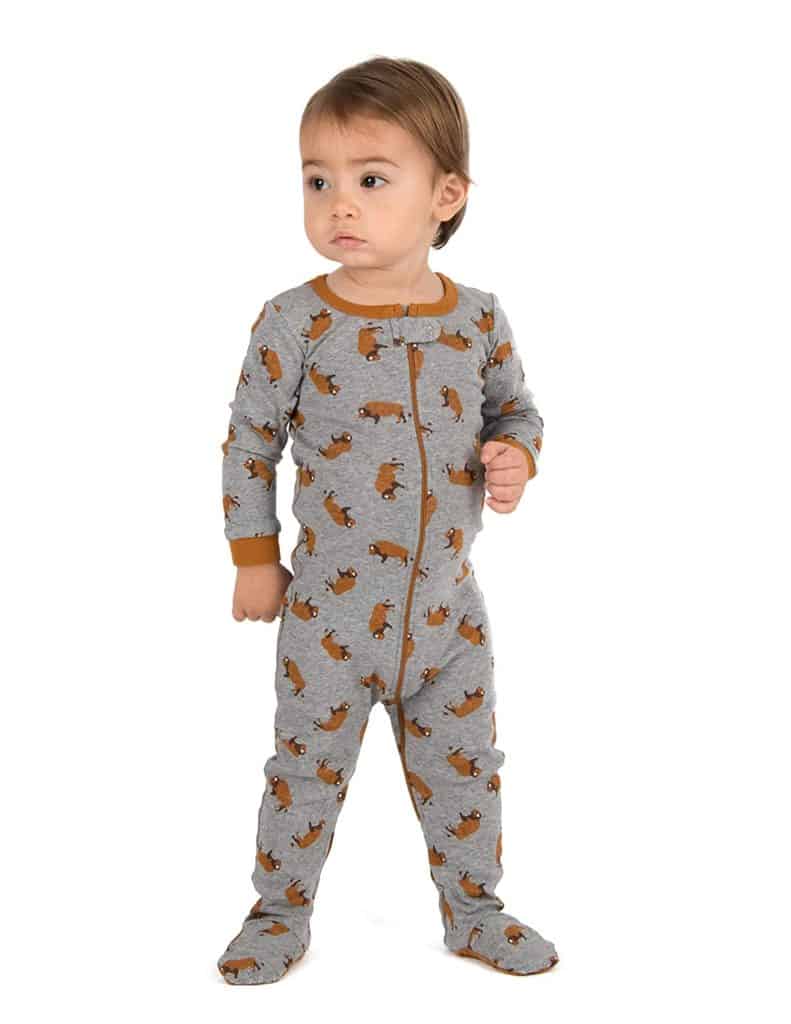 Leveret Baby Girls Footed Pajamas Parenthoodbliss