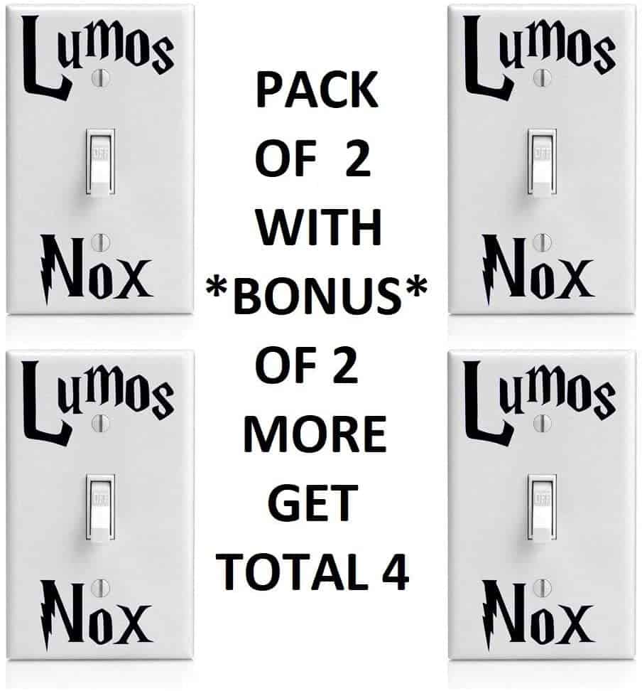 Nox Lumos Light Switch Sticker