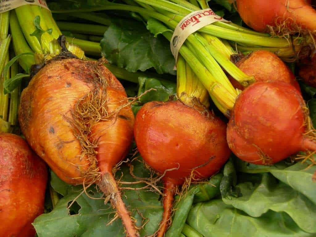 Orange root vegetables