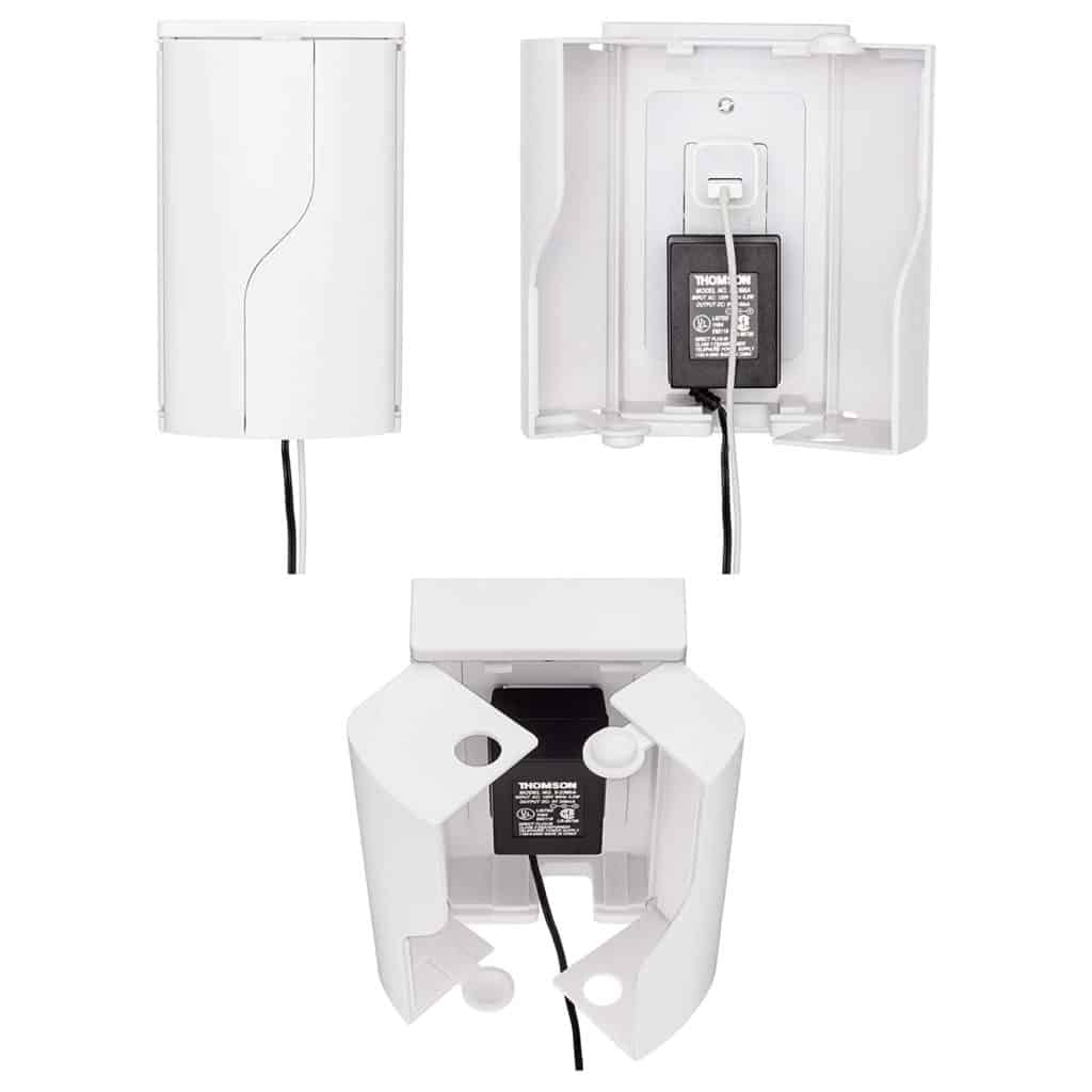 Safety Innovations Twin Door Outlet Box