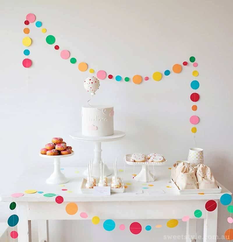 A Simple Sprinkle Party
