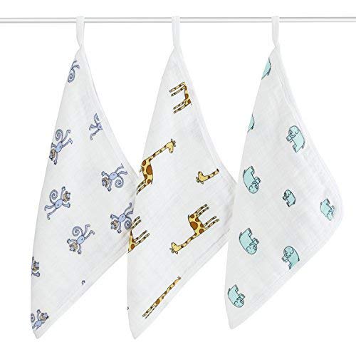 Aden + Anais washcloth bath towel, set of 3