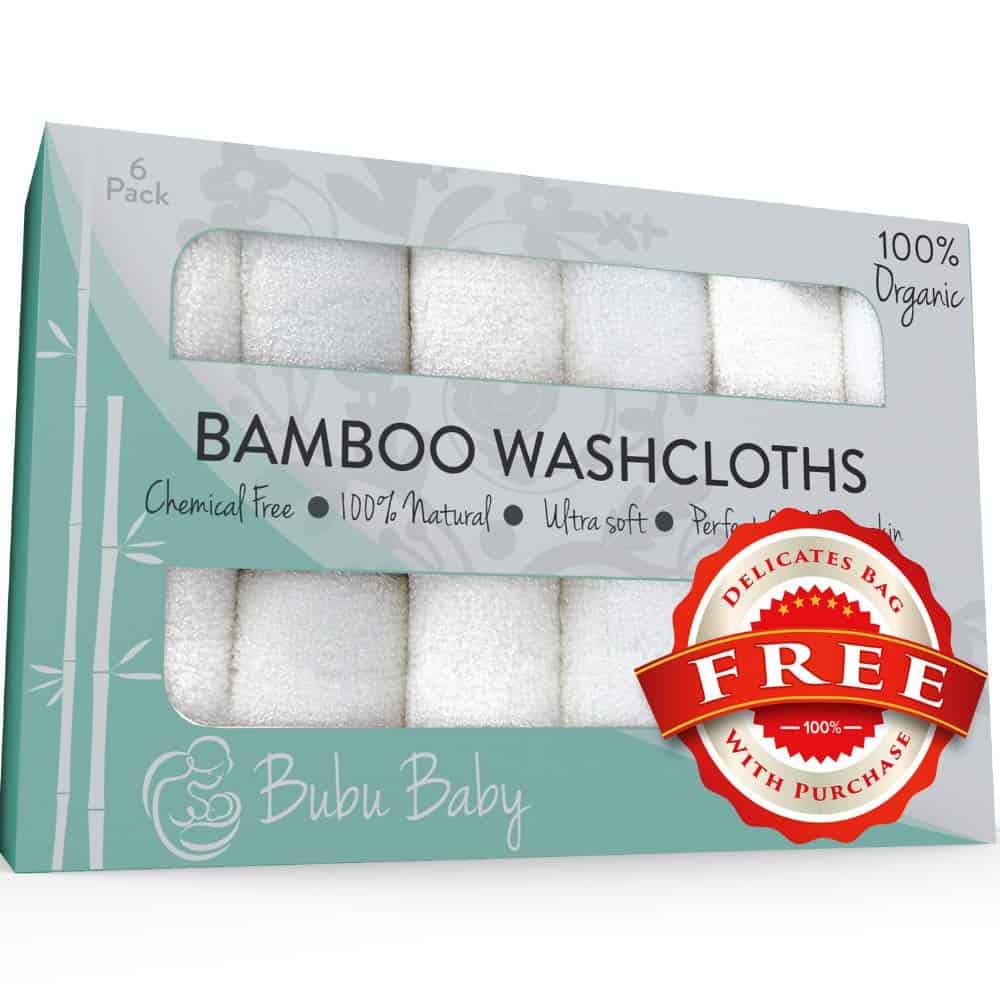 Bamboo Soft towels and washcloths, set of 6
