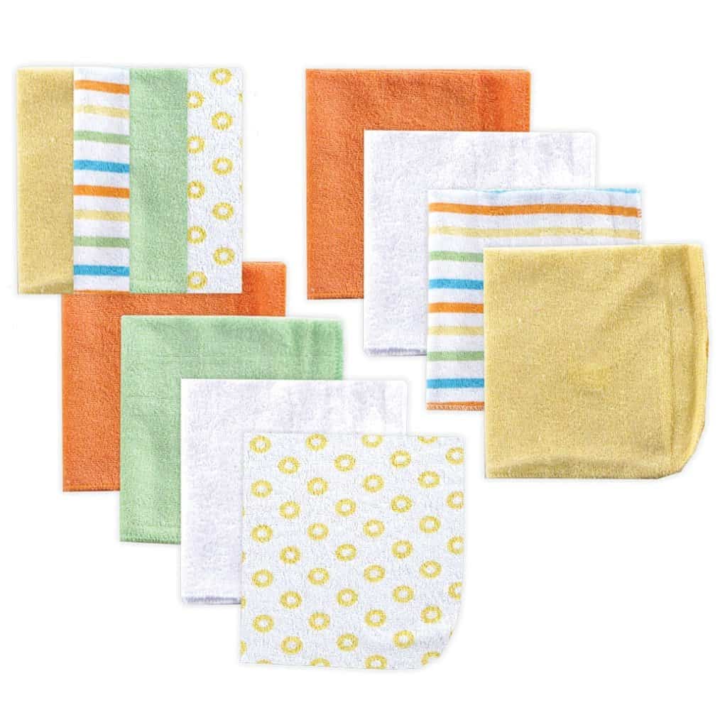 Luvable Friends softest baby washcloths, set of 12