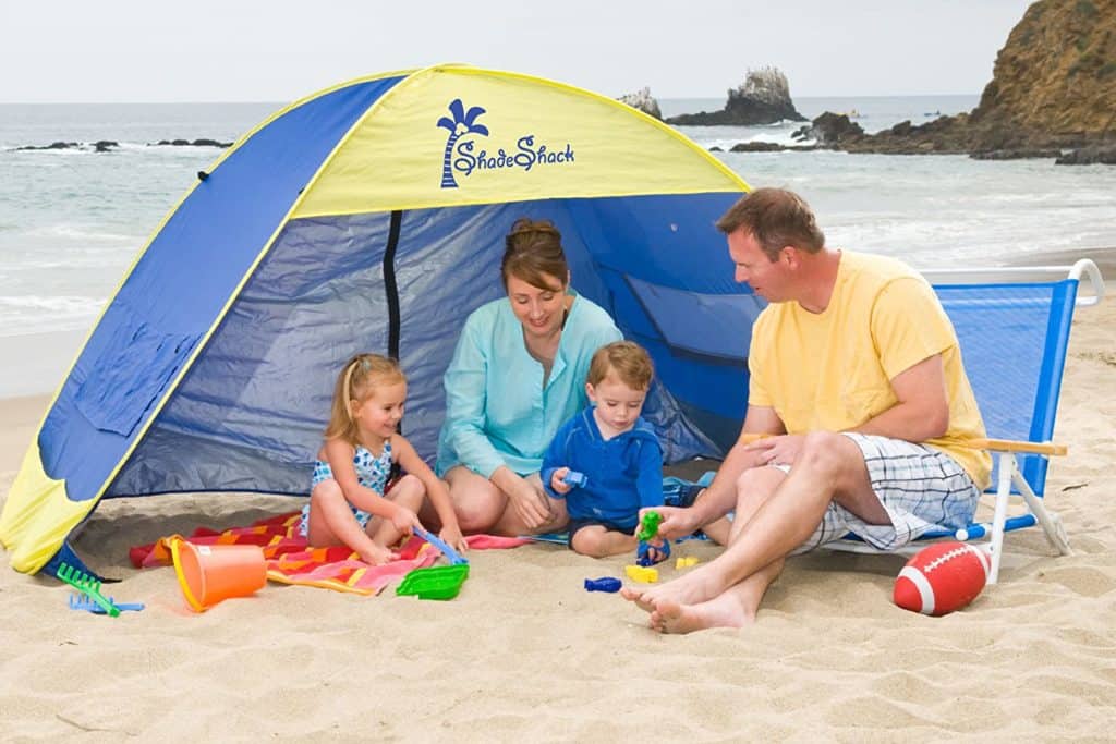 Shade Shack Instant Pop Up Family Beach Tent