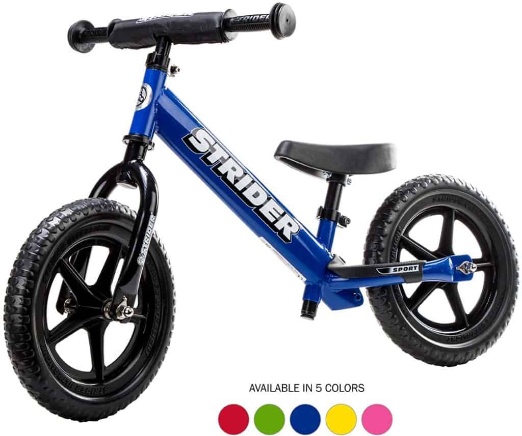 Strider 12 Sport Balance Bike- Ideal for ages 18 months to 5 years