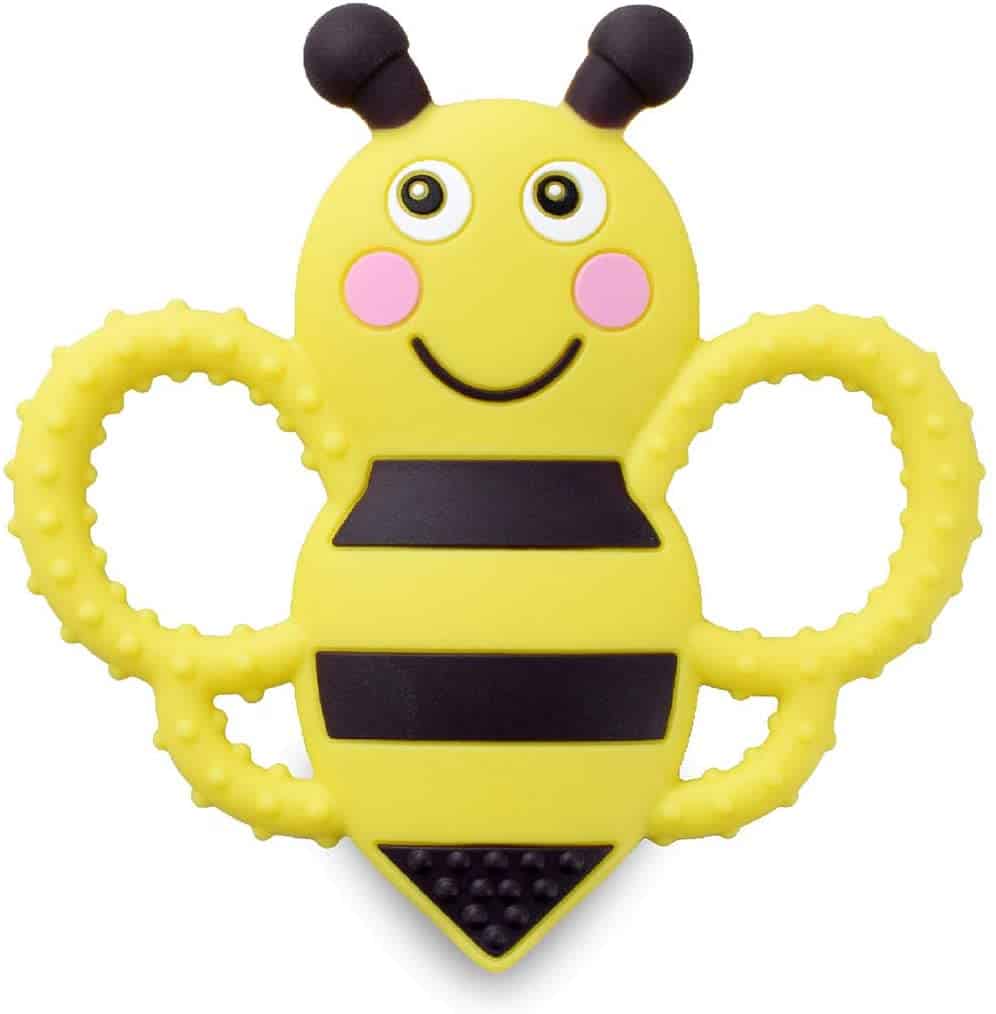Colorful Soft Bee Baby Teether