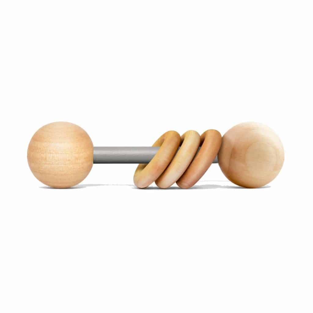 Homi Baby Wooden Rattle