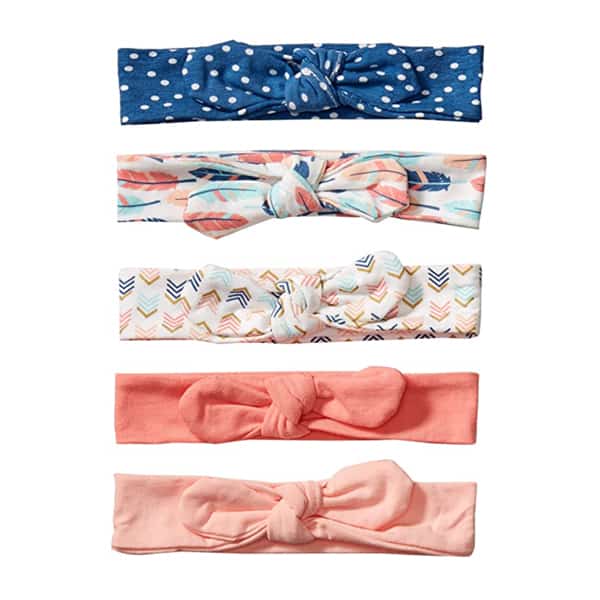 Hudson Cotton and Synthetic Baby Headbands