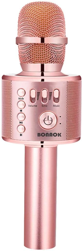 Bonak wireless Bluetooth karaoke microphone