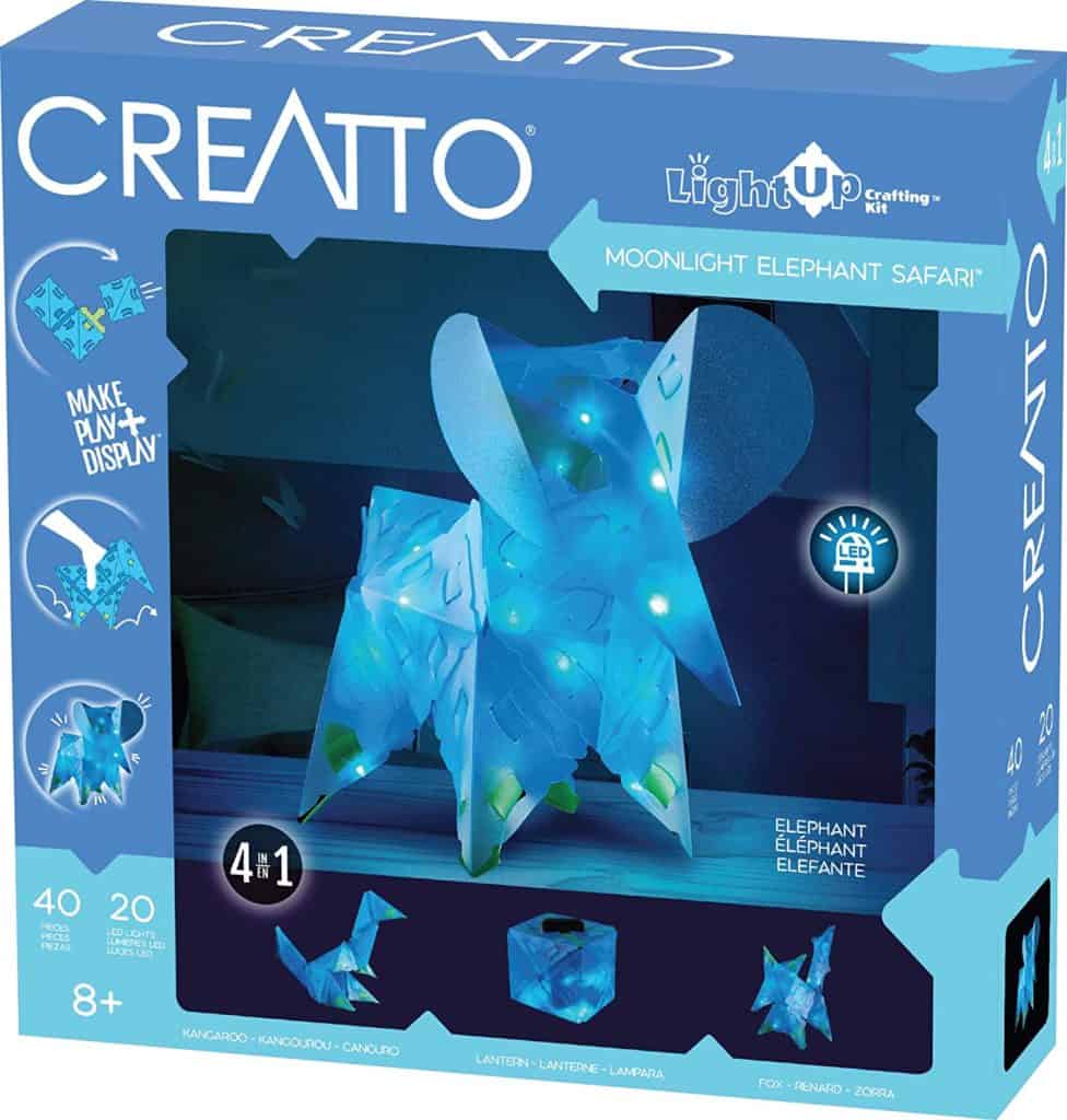 Creatto Moonlight Elephant Safari Light-Up Crafting Kit