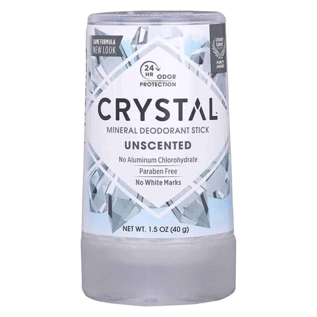 Crystal Mineral Travel Deodorant Stick