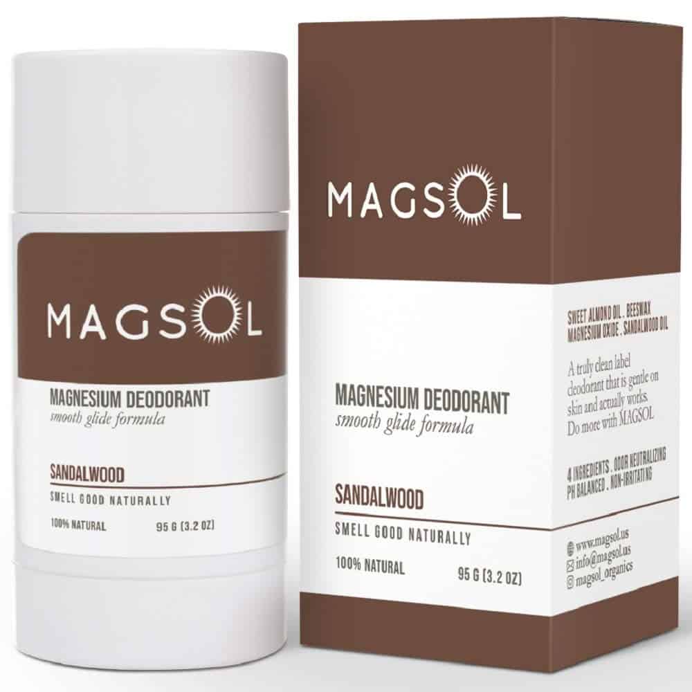 Magsol Magnesium Natural Deodorant