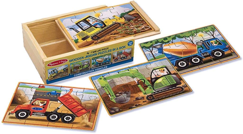 Melissa & Doug wooden jigsaw puzzles