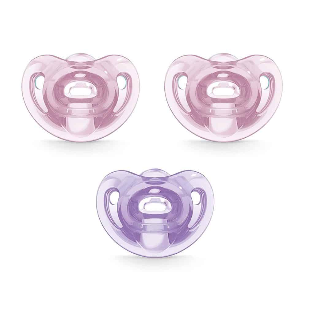 NUK Comfy 100% Silicone Pacifiers