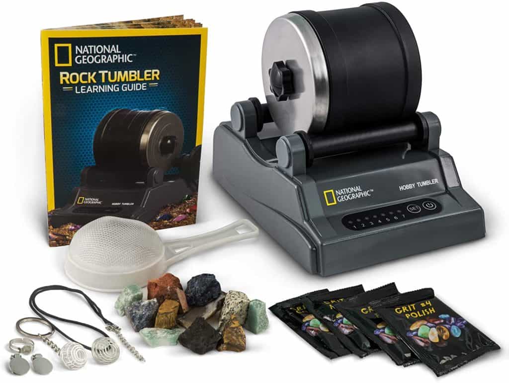 National Geographic Hobby Rock Tumbler Kit