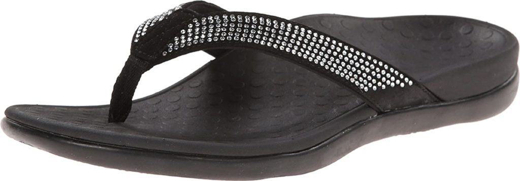 Vionic Women's Tide Rhinestones Toe-Post Sandal