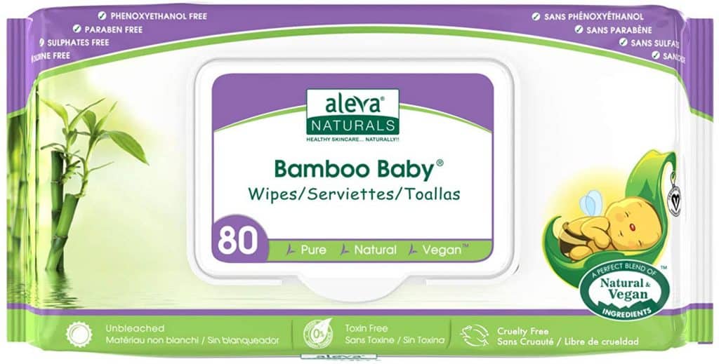 Aleva Naturals Bamboo BabyWipes