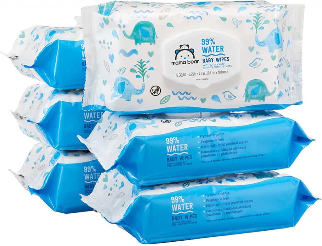 Amazon Mama Bear Baby Wipes