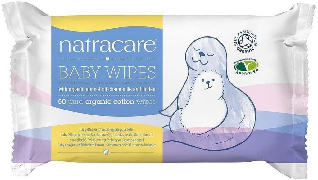 Natracare Organic Cotton Wipes