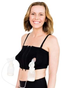 18 Best Nursing Bras Of 2025 9 Simple Wishes signature Hands-Free pumping Nursing Bra