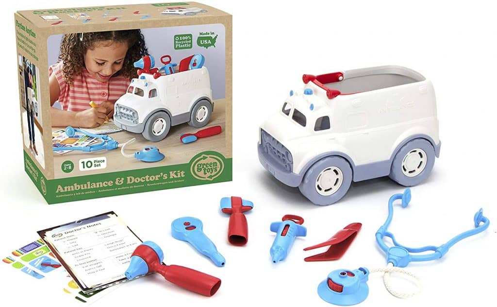 Ambulance & Doctor's Kit - Best Gifts For 2-Year-Old Girl