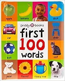 Board Book - 100 First Words, $4.78 - Best Montessori Toys
