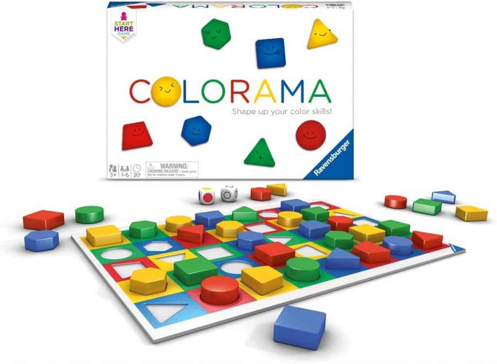 Colorama Board Game - Best Gifts For 3-Year-Old Girl