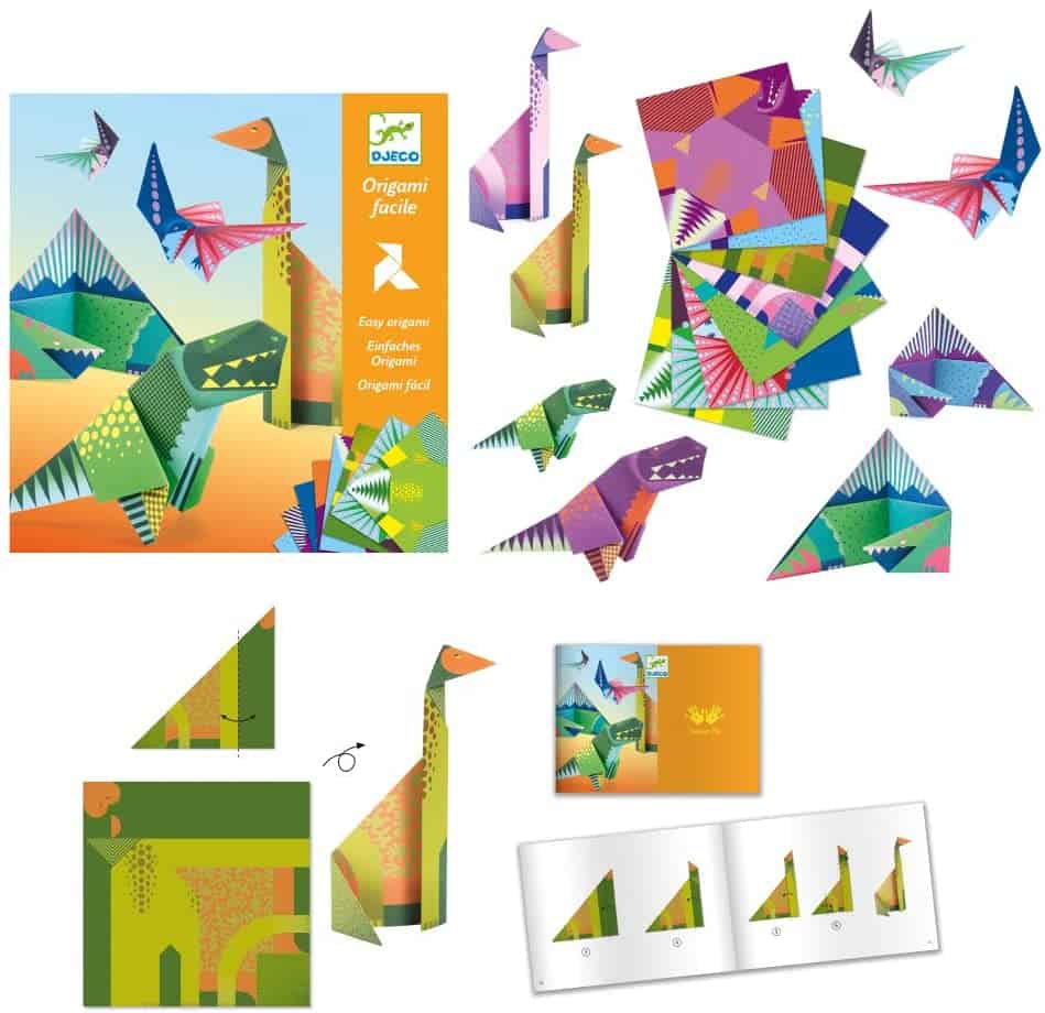 Dinosaur Origami - Christmas Gifts for 5-year-old Girl