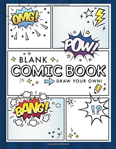 Draw Your Own Comic! - Christmas Gift Ideas For Boys