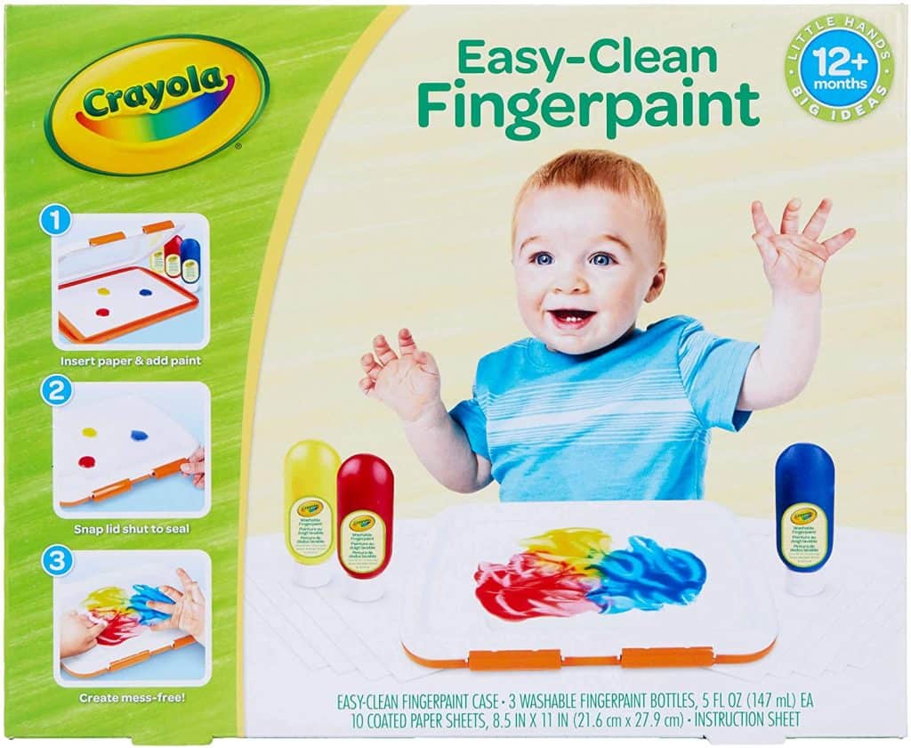 Easy-Clean Finger Paint - Best Gifts For 2-Year-Old Girl