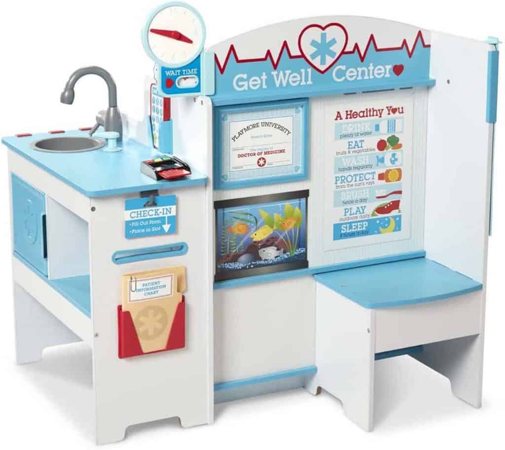 Get Well Doctor, Wooden Activity Center - Best Gifts For 3-Year-Old Girl
