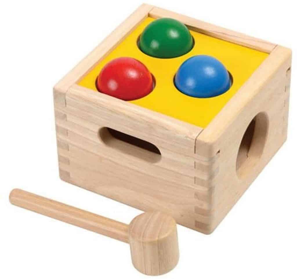 Hammer Toy - Plan Toys Punch and Drop, $39.99 - Best Montessori Toys