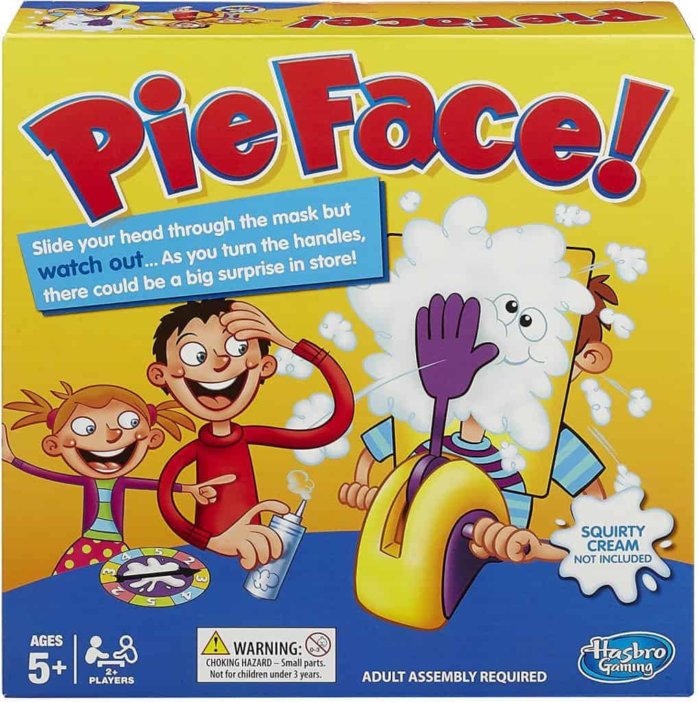 Hasbro Pie Face Game - Best Gifts For 6-Year-Old Boy