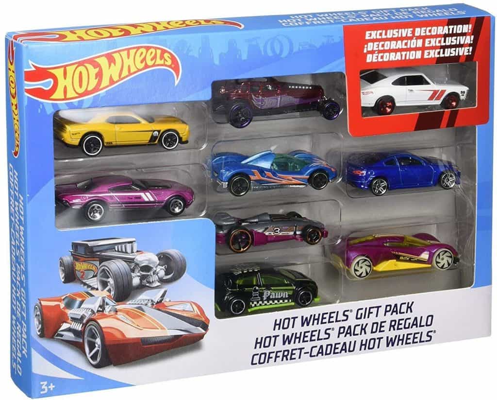 Hot Wheels Gift Pack Of 9 - Best Gifts For 6-Year-Old Boy