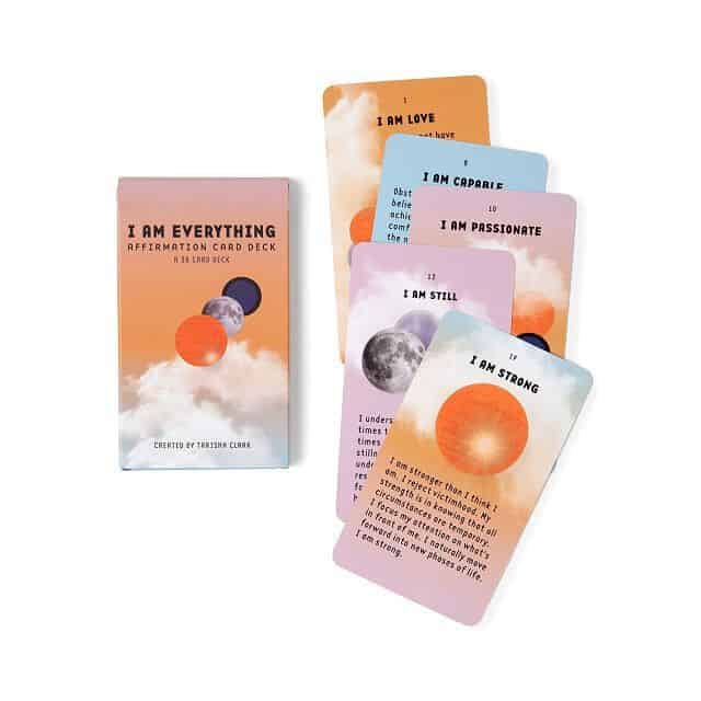 I Am Everything Affirmation Card Deck - Best Gifts For 16-Year-Old Girl