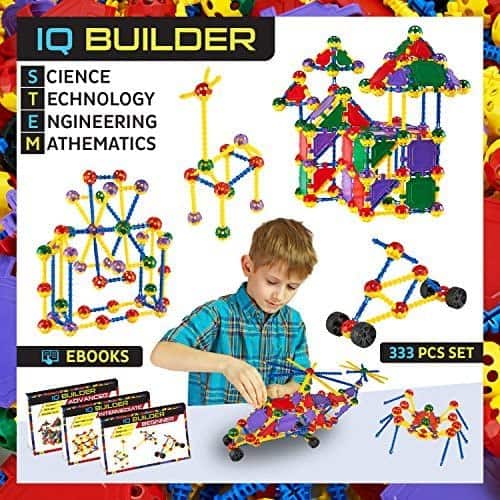 IQ Builder STEM Learning Toys - Best Gifts For 6-Year-Old Boy