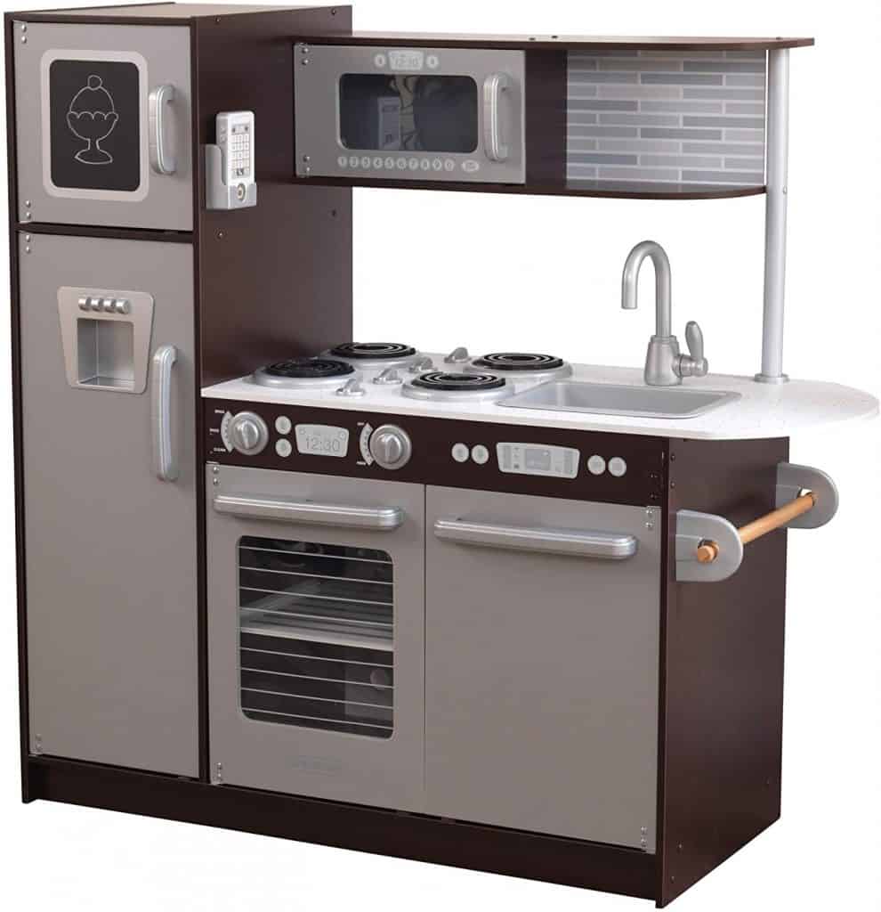 KidKraft Uptown Espresso Kitchen - Best Play Kitchens