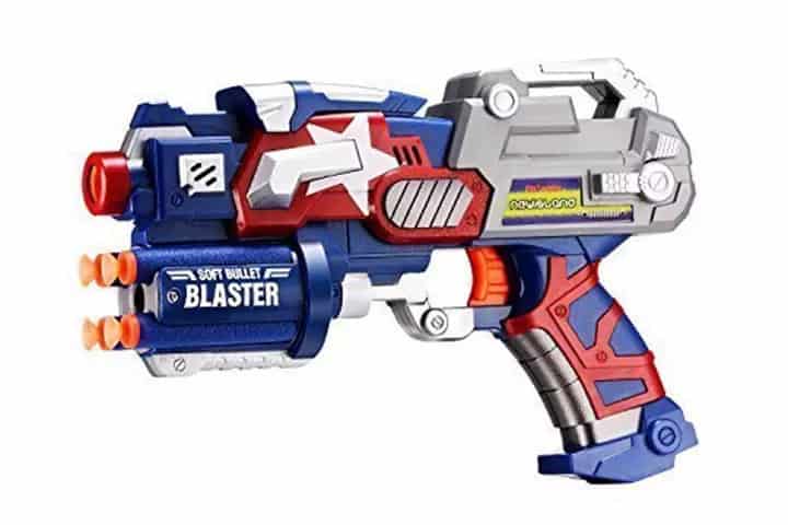 Newisland Big League Blaster Gun with Foam Darts and Dartboard